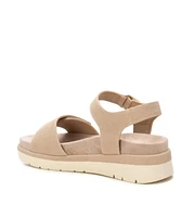 Women's Suede Flat Sandals By Xti