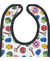 Spider-Man Marvel Avengers 6 Pack Bibs