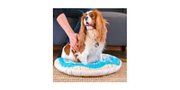 Happycare Tex 3D Realistic Donut Print Pets Bed