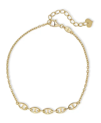 Devata Valentino Bracelet in 14k Gold, 6.5 in adj to 7.5 in, approx. 2.8 grams.
