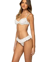 Edikted Women's Amelia Cupped Bikini Top