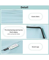 Naturehike Hut Sleeping Bag Ultralight Liner only 390g High Elasticity Travel with Small Pack for Backpacking