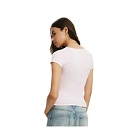 Cotton On Women's Sunday Scoop Short Sleeve
