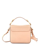Pre-Owned Chloe Mini C Flap Bag Leather
