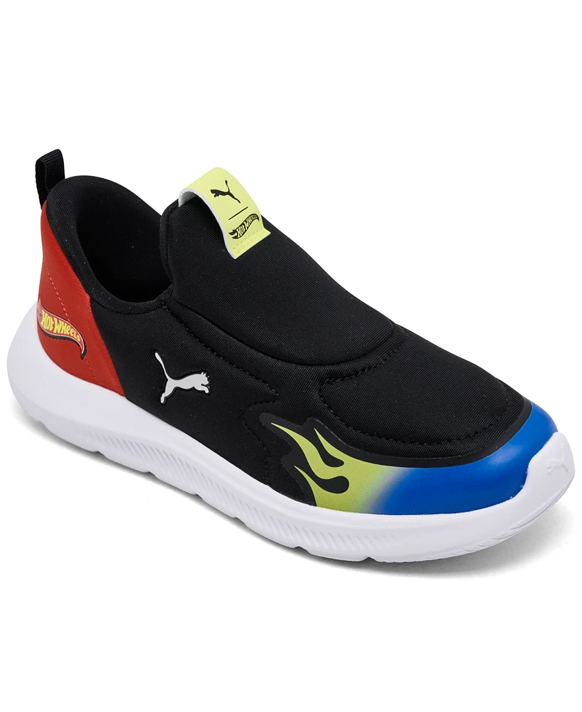 Puma x Hot Wheels Little Kids Fun Racer 2 Sliptech Casual Sneakers from Finish Line