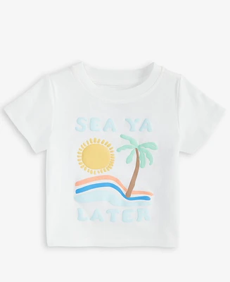 First Impressions Baby Boys See Ya Later Graphic T-Shirt, Exclusively at Macy's