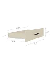 Modern Wooden Cabinet with Sturdy Frame for Living Room, Entryway, Bedroom, Hallway, Office, with LEDs,with Drawer