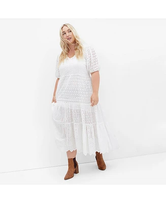 City Chic Plus Melody Maxi Dress