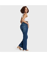 Freddy Women's Wr.up Snug High Waisted Flare Jeans
