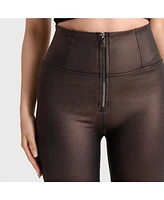 Freddy Women's Wr.up Metallic Super High Rise Pants