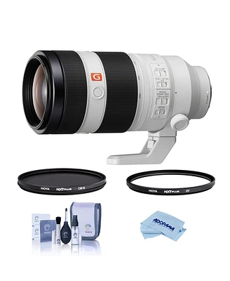 Sony Fe 100-400mm f/4.5-5.6 Gm Oss Lens for Sony E, Bundle with Hoya 77mm Uv+Cpl Filter Kit, Cleaning Kit, Cleaning Cloth