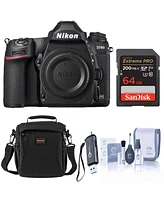 Nikon D780 Fx-Format Dslr Camera, Bundle with 64GB Memory Card, Card Reader and Shoulder Bag