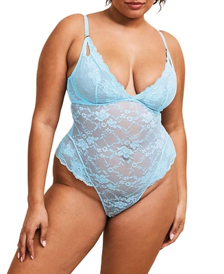 Adore Me Plus Julianna Bodysuit Lingerie