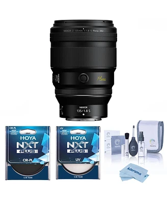 Nikon Nikkor Z 135mm f/1.8 S Plena Lens, Bundle with Hoya 82mm Uv and Cpl Filters
