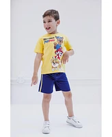 Paw Patrol Boys T-Shirt and Mesh Basketball Shorts Outfit Set