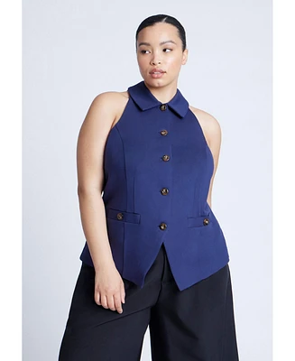 Eloquii Plus Halter Vest Top