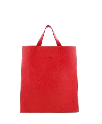 Pre-Owned Hermes Gm Lucy Tote Leather