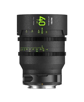 NiSi Athena Prime 40mm T1.9 Cine Lens with Filter Holder, Leica L