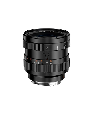 Thypoch Simera 75mm f/1.4 Asph Lens for Leica M, Black