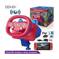 Wireless Racing Steering Wheel Game Controller On Multiple Platforms For Switch PS3 PS4 Pc Tablets