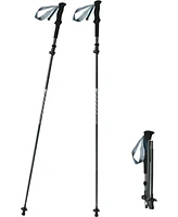 Naturehike 1pc Aluminum Trekking Poles, Lightweight Folding Hiking Poles, Adjustable 115-135cm, Compact 36cm, Walking Sticks for Hiking & Camping