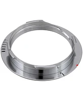 Fotodiox Lens Mount Adapter for M39/L39 Screw Mount Slr Lens to Leica M Mount Rangefinder Camera Body with 28mm/90mm Frame Line
