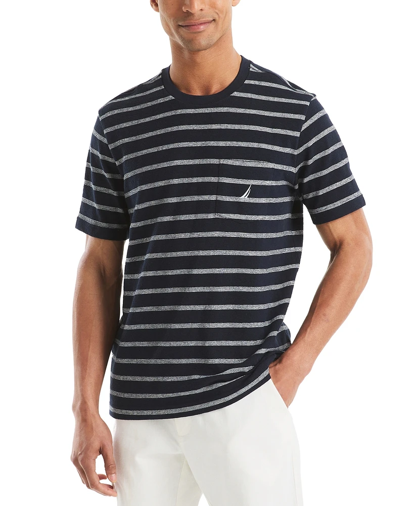 Nautica Men's Stripe Crewneck T-Shirt