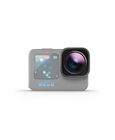 GoPro GoPro Hero12 Black Camera Bundle: Waterproof Action Cam with Go Pro Max Lens Mod 2.0 for HERO 12 Camera and 64GB Micro Sd Card for Ultimate Vide