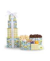 Alder Creek Gift Baskets Sweet Sunshine Tower, 10 Pieces