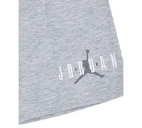 Jordan Baby Boys French Terry Henley Hoodie & Shorts, 2 Piece Set