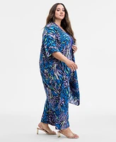 Nina Parker Trendy Plus Printed Kimono