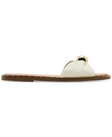 Steve Madden Women's Dipsy Knotted Embellished Slide Sandals