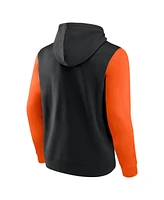 Fanatics Men's Black San Francisco Giants Outline Fleece Pullover Hoodie