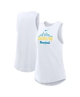 Nike Women's White Philadelphia Phillies City Connect Tri-Code High Neck Performance Tank Top