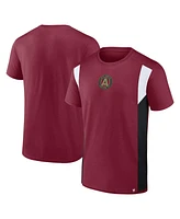 Fanatics Men's Red Atlanta United Fc Golden Goal T-Shirt