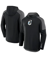 Fanatics Men's Black Minnesota United Fc Red Card Transitional Pullover Hoodie