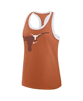 Nike Women's Texas Orange Longhorns Primetime Tri-Blend Racerback Tank Top