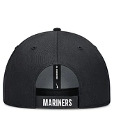 Nike Men's White/Navy Seattle Mariners Club Performance Adjustable Hat