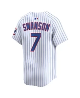 Nike Men's Dansby Swanson White Chicago Cubs Home Limited Player Jersey
