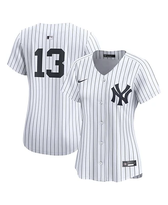 Nike Women's Jazz Chisholm Jr. White New York Yankees Home Limited Player Jersey