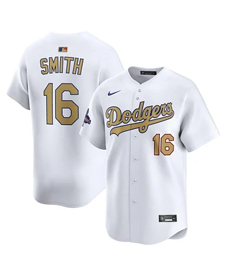 Nike Men's Will Smith White Los Angeles Dodgers 2025 Gold Collection Limited Jersey