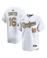 Nike Men's Will Smith White Los Angeles Dodgers 2025 Gold Collection Limited Jersey