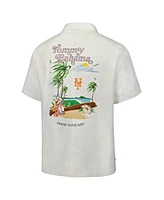 Tommy Bahama Men's White Detroit Tigers Grand Slam Bay Camp Button-Up Shirt
