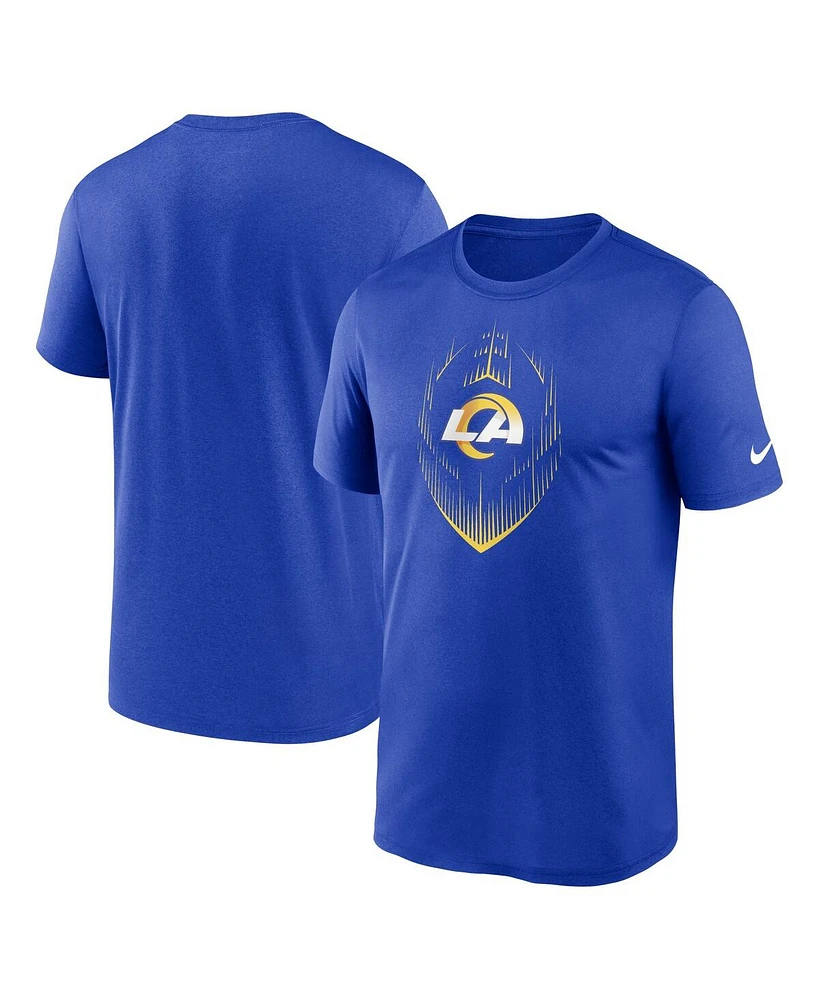 Nike Men's Royal Los Angeles Rams Primetime Legend Icon Performance T-Shirt