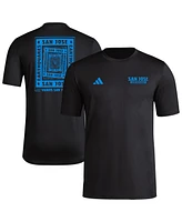 Adidas Men's Black San Jose Earthquakes Local Wrap T-Shirt