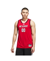 Adidas Men's 00 Red Nc State Wolfpack Replica Swingman Jersey