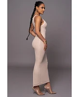 Jluxlabel Women's Back To You Maxi Dress