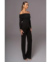 Jluxlabel Women's Sophie Off The Shoulder Top