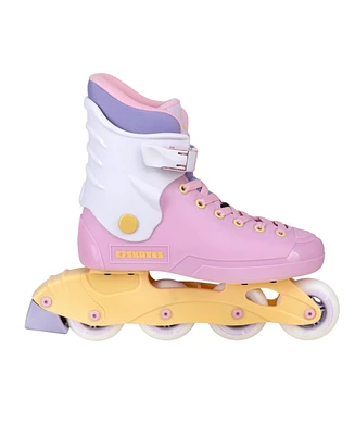 C7skates Nostalgic Impulse Adult Inline Skates (Sunrise Spark, Women's 11 / Men's 10)