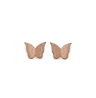 Sohi Women's Butterfly Stud Earrings